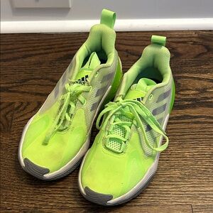 Adidas Kids Neon Green Sneakers